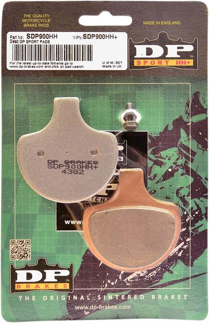 Plaquettes de freins DP Brakes Métal Fritté