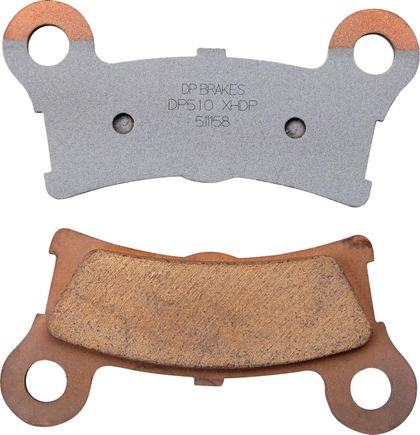 Plaquettes de freins DP Brakes Métal Fritté Universel Ref : DPBK00074A / 17211298 