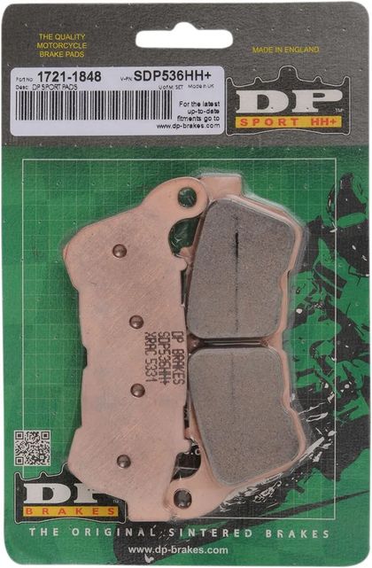 Plaquettes de freins DP Brakes Métal Fritté