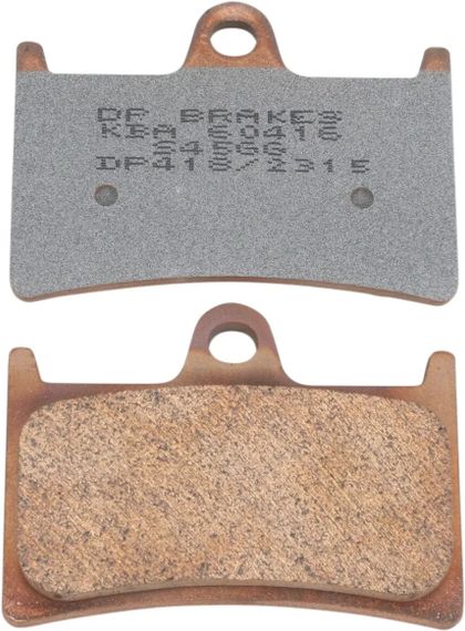Plaquettes de freins DP Brakes Métal Fritté