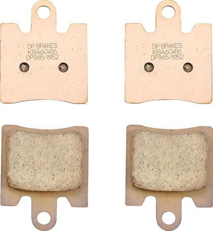 Plaquettes de freins DP Brakes Métal Fritté Ref : DPBK00109A / 17210656 