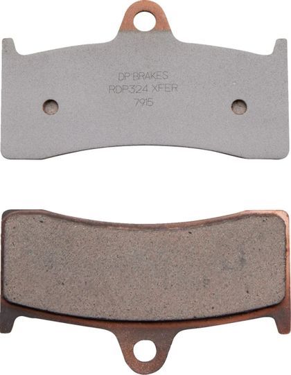 Plaquettes de freins DP Brakes Métal Fritté Ref : DPBK00148A / RDP324 