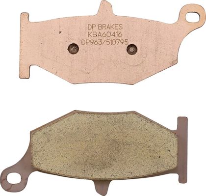 Plaquettes de freins DP Brakes Métal Fritté Ref : DPBK00163A / 17210655 