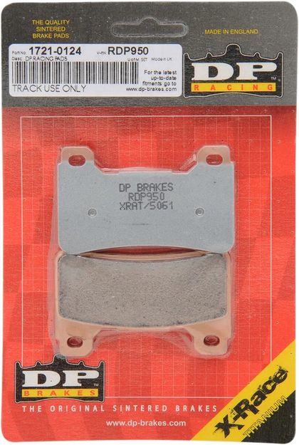 Plaquettes de freins DP Brakes Métal Fritté