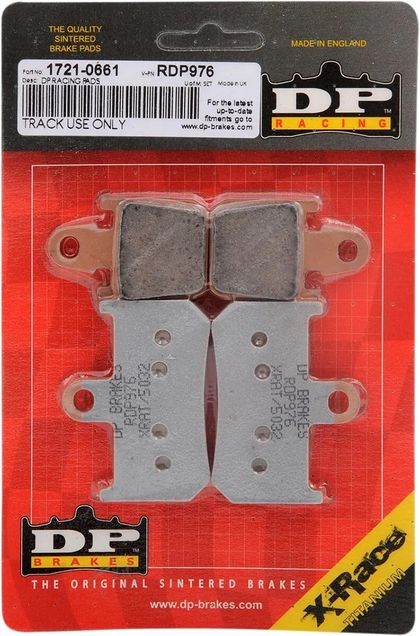 Plaquettes de freins DP Brakes Métal Fritté