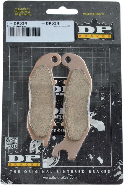 Plaquettes de freins DP Brakes Métal Fritté