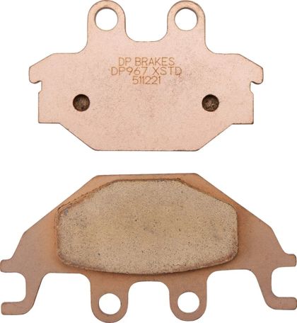Plaquettes de freins DP Brakes Métal fritté Ref : DPBK00343A / 17210682 