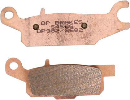 Plaquettes de freins DP Brakes Métal fritté