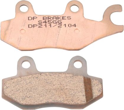 Plaquettes de freins DP Brakes Métal fritté