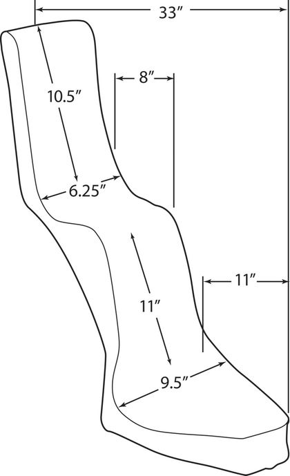 Selle confort Drag Specialties Roi Reine Universel