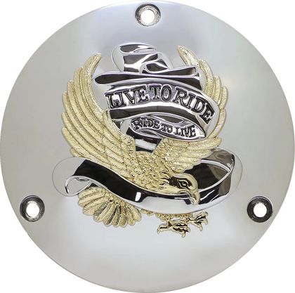 Drag Specialties Cache derby Vivre Rouler Koppelingsdeksel Ref: DRG00755A / 11070156 