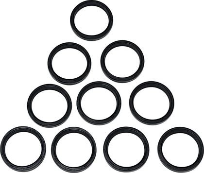 Drag Specialties 04070669 Gabelsimmerringe und Staubkappe