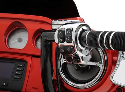 Drag Specialties Schaltergehäuse-Kit Lichtsteuerung