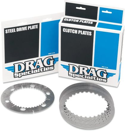Drag Specialties Platte Glattplatten-Kit