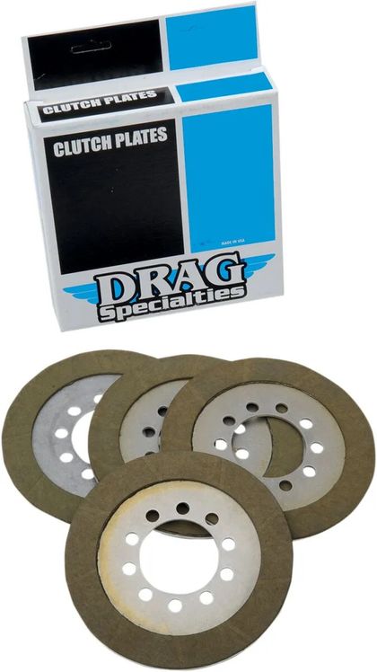 Kit disques garnis Drag Specialties Plaque friction