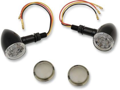 Drag Specialties Mini Deuce Indicator Set Universal Direction indicator