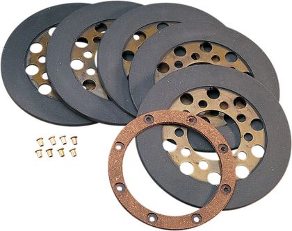 Kit disques garnis Drag Specialties Plaque friction