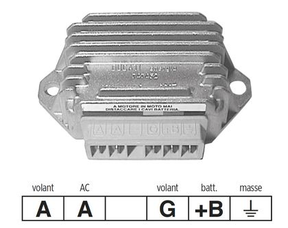 Ducati Energia 348450 Spannungsregler