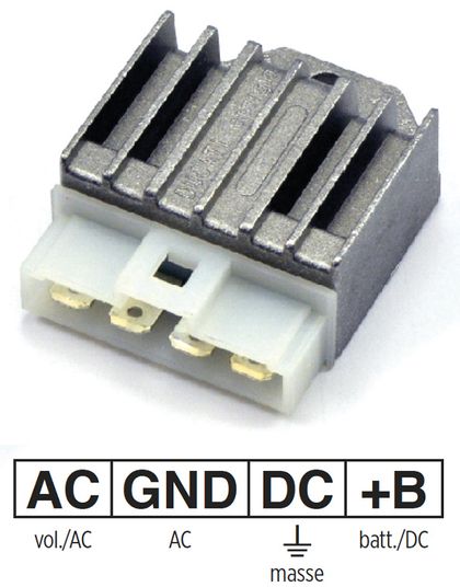 Ducati Energia 348480 Spannungsregler