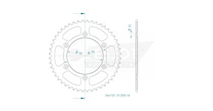 Couronne Esjot 48 dents