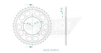 Couronne Esjot 41 dents