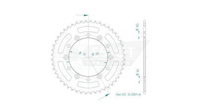 Couronne Esjot 48 dents