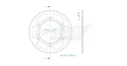 Couronne Esjot 46 dents