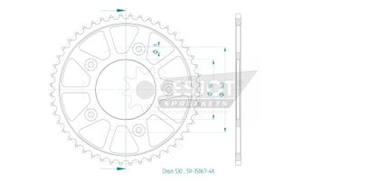 Esjot 48 teeth Sprocket