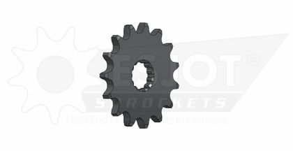 Esjot 15 teeth Gearbox output pinion Ref : ESJO00132A / 12122374 