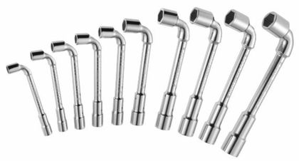 Clé à pipe Expert Jeu de 10 8 19 mm Universel