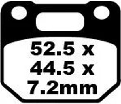 EBC Organische basis Remblokken
