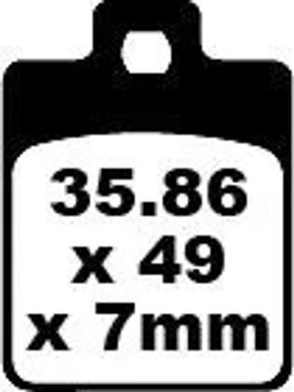 EBC Organische Basis Bremsbeläge