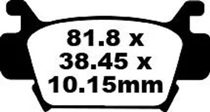 EBC Kohlenstoff Bremsbeläge