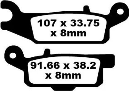 EBC Kohlenstoff Bremsbeläge