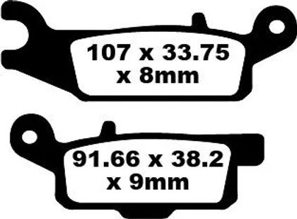 EBC Kohlenstoff Bremsbeläge