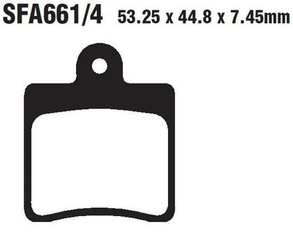 EBC Organische Basis Bremsbeläge