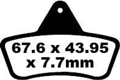 EBC Kohlenstoff Bremsbeläge