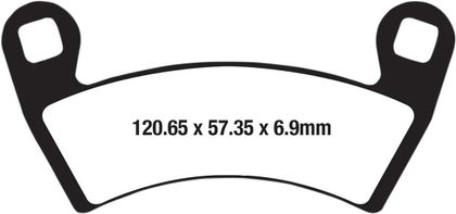 EBC Sintermetall Bremsbeläge