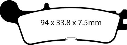 EBC Sintermetall Bremsbeläge