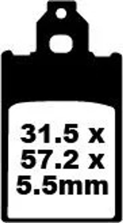 EBC Organische Basis Bremsbeläge