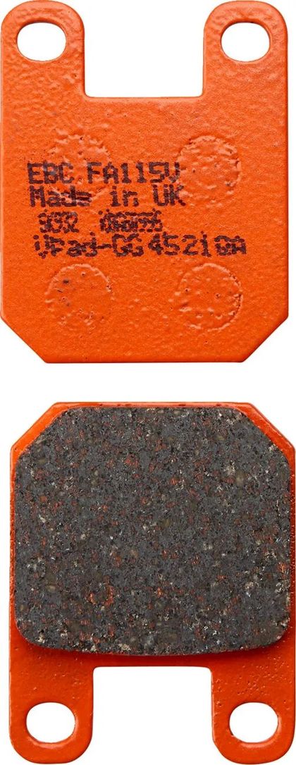 Plaquettes de freins EBC Métal semi-sinterisé