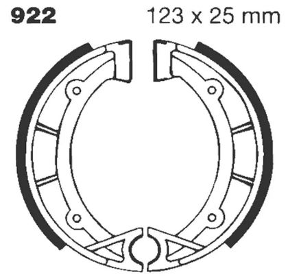 EBC 17230272 Brake segments