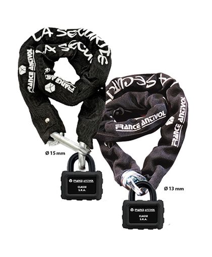 France Antivol ELITE MINI C15170 - SRA Chain 170 cm Universal Anti-theft device