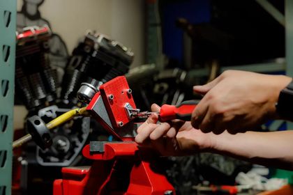 Testeur pression jet de refroidissement piston Feuling Parts Bloc test