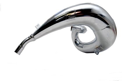 Fresco Chrome Expansion Chamber - Chromed Steel Exhaust pipe