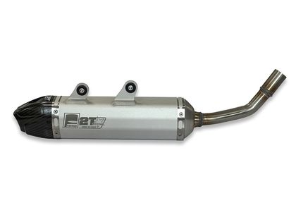 Fresco White aluminium carby carbon cap Silencer Ref : FRES00183A / 1149531001 SHERCO 125 125 SE FACTORY - 2025 - 2026
