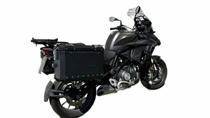 GPR Tech Aluminium paar 38 38 LT zwarte kleur specifieke ondersteuning Zijkoffer