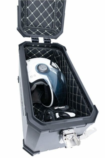 GPR Tech Aluminium paar 38 38 LT zwarte kleur specifieke ondersteuning Zijkoffer
