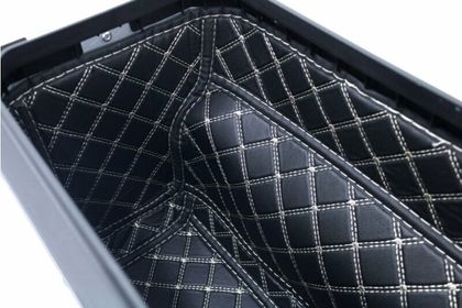 GPR Tech Aluminium paar 38 38 LT zwarte kleur specifieke ondersteuning Zijkoffer