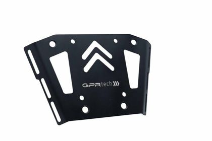 GPR Tech Alu - steun inbegrepen - zwart Topkoffer